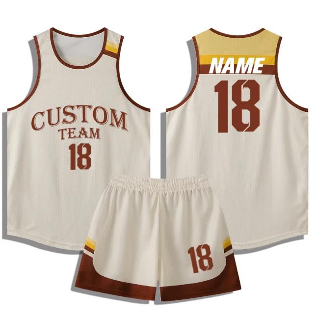 Conjunto de Basquete Masculino Personalizável - Secagem Rápida - Kit Completo