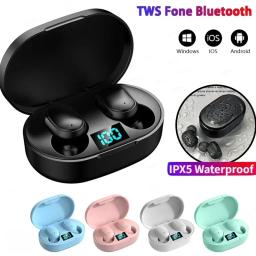 E6s sem fio bluetooth fones de ouvido tws bluetooth fone de ouvido sem fio com cancelamento de ruído com microfone - Image 1