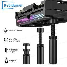 Placa gráfica gpu cinta suporte liga de alumínio placa de vídeo sag titular suporte gpu sag suporte computador pc caso suporte de montagem - Image 1