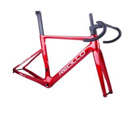 Quadro de bicicleta de estrada em carbono com freio a disco e cabeamento interno, em estoque. - Image 4