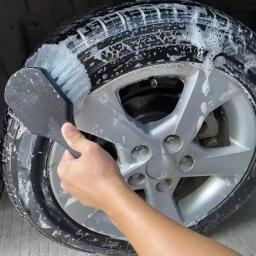 Carro Roda Escova De Limpeza Set, Detalhe Escova, Punho Curto, Pneu Rim Lavagem, Veículos de Limpeza, Manter Acessórios, Auto Em - Image 3