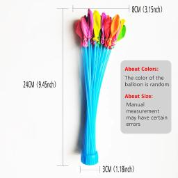 555/1111pcs Balões de Água de Enchimento Rápido, Brinquedos de Praia Infantis para Entretenimento de Verão, Balões de Água para Festivais e Festas - Image 3