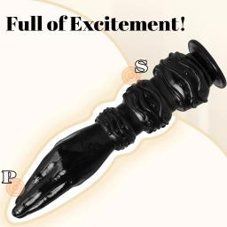 Plug Anal Sexy para Mulheres Dilatador Vaginal Expansor Anal Masculino Dildo Grande Masturbador Feminino Brinquedos Sexuais Jogos Adultos Produto Erótico - Image 4