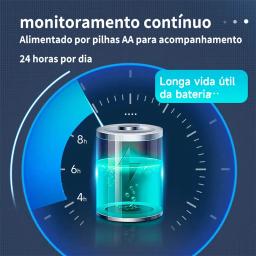 Oxímetro de pulso portátil pode ser usado como monitor de frequência cardíaca portátil para sondas neonatais e pediátricas para adultos. - Image 6