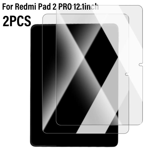 Protetor de Tela Vidro Temperado Redmi Pad 2 / Pad 2 Pro 11" / 12.1" Anti-Risco Transparente