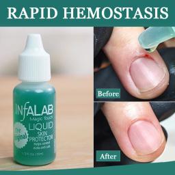 Agente Hemostático Oficial e Genuíno para Unhas, Estanca Sangramentos Rapidamente, Água Esterilizada para Manicure - Image 2