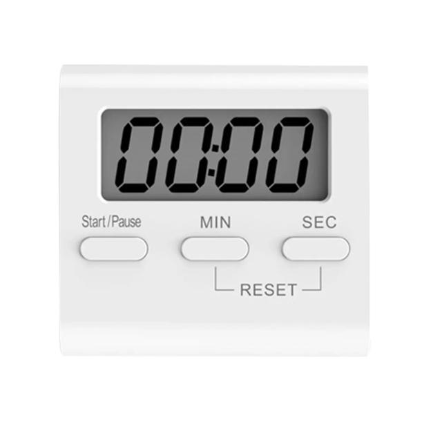 Temporizador de Cozinha Digital LCD Magnético 1-6 Horas