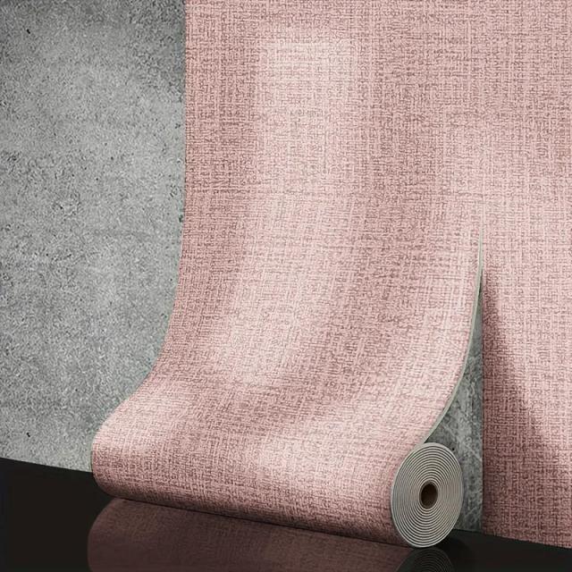 Papel de Parede Linho 3D Autoadesivo PVC 50cmx10m Impermeável