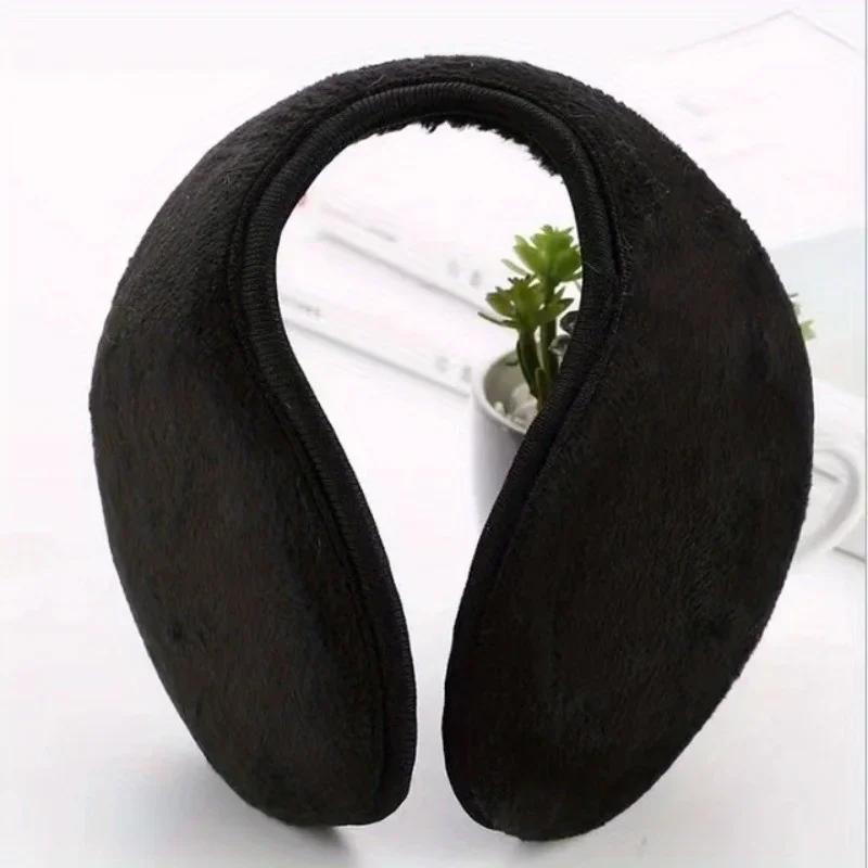 1 pçs pérola earmuffs bonito outono e inverno para manter quente confortável unisex aquecedores imitação de coelho pelúcia orelha muff atacado - Image 1