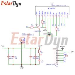 1.69 tft lcd ips módulo de tela colorida 1.69 "st7789 controlador placa driver interface spi 240*280 240x280 - Image 6