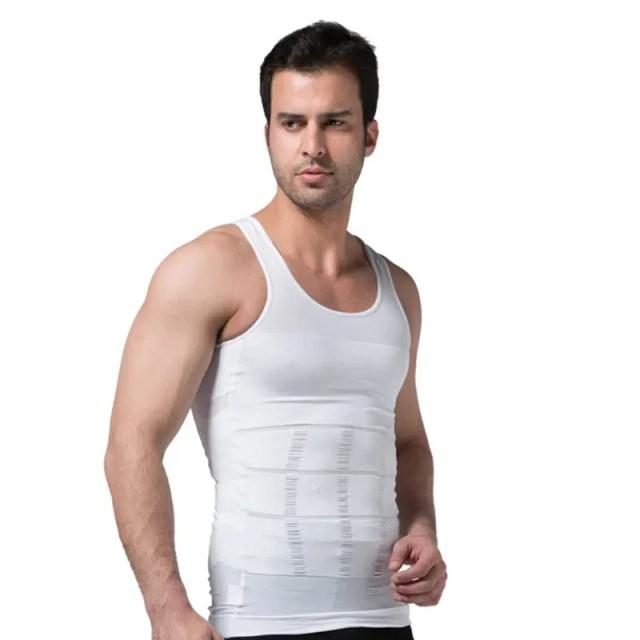 Camiseta Compressão Masculina Fitness Abdômen Definido 1 Unidade