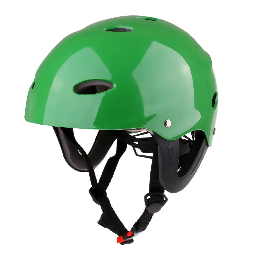 Capacete de espuma ABS resistente para segurança em atividades náuticas, remo, surf, jet ski, esqui aquático, pesca, acessórios para caiaque e barcos insufláveis. - Image 1