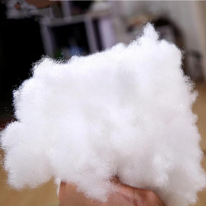 500g/1000g travesseiro enchimento pp algodão boneca brinquedos roupas recheio poliéster diy material artesanal alta elástica para capa de almofada - Image 1