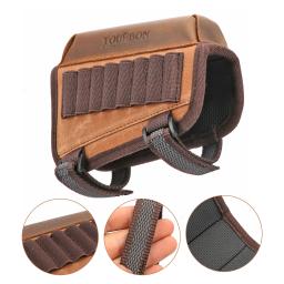Tourbon-Acessórios para Rifle de Caça, Riser Cheek Rest, Suporte de Cartuchos, Lona para a Mão Direita com Suporte Conchas - Image 4