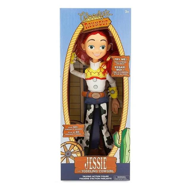 História 3 Woody e Jessie Bonecos de Ação Falantes 40cm