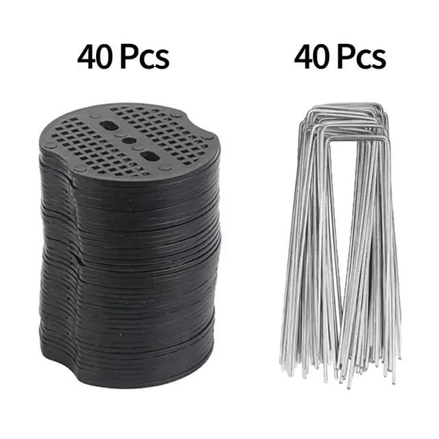 Estacas de Aterramento em U 100-400 Peças para Jardim e Paisagismo