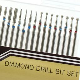30 pçs/set Rebarbas de Diamante Prego Broca Fresa para Manicure Moagem Bits Ferramentas de Arte Do Prego Acessórios - Image 5