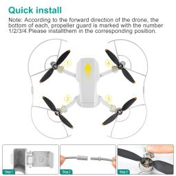 Protetor de Hélices STARTRC para Drone DJI Mini 4K / Mini 2 SE, Acessórios de Segurança para Hélices - Image 2