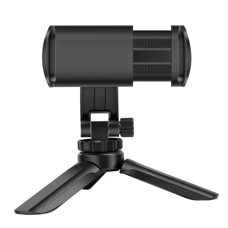 Tripé portátil mini tripé de mesa adequado para iphone samsung ajuste multi-ângulo smartphone suporte estabilizador de câmera ao vivo - Image 1