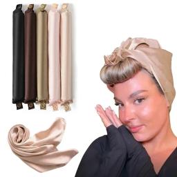 Modelador de cabelo sem calor, haste de ondulação, faixa de cabelo sem calor, cachos preguiçosos de cetim, modeladores macios, hastes flexíveis para dormir, ferramentas de estilo - Image 1