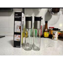 Spray de Óleo para Cozinha, 100ml de Azeite ou Vinagre, Design com Gatilho, Garrafa de Vidro para Spray de Vinagre em Aço Inoxidável - Image 5