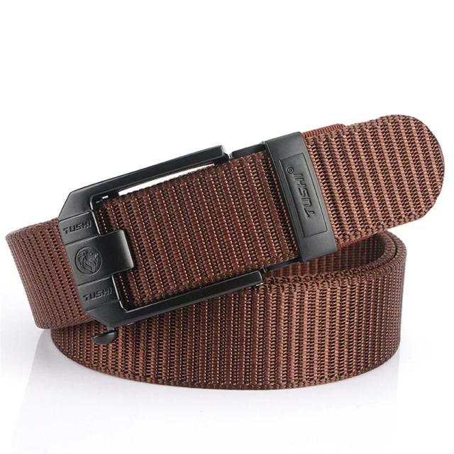 Cinto Tático Nylon Fivela Metal Ajustável Masculino
