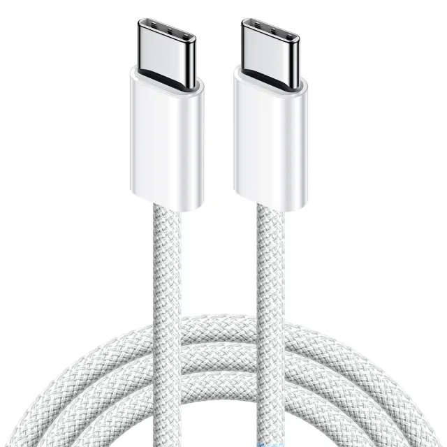 Cabo USB-C para USB-C Carregamento Rápido 60W 2m