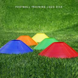 Conjunto de 10 Cones para Treinamento de Futebol Infantil, Cones de Disco Profissionais para Exercícios de Agilidade, Obstáculos para Treinamento Esportivo - Image 3