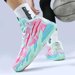 Tênis de Basquete Masculino Three Ball Three Generation Lamelo Ball MB.01 para Combate Real, com Amortecimento e Cano Baixo, com Rebound Acolchoado - Image 2