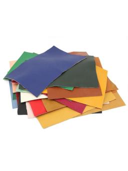 Material de couro de peça inteira macia colorida, tecido de couro de sofá de camada superior, couro genuíno, couro de vaca real, bolsa macia diy c - Image 6