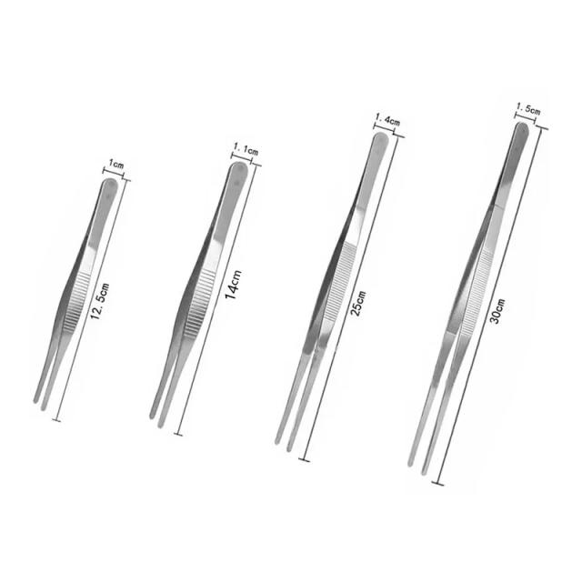 Pinça Multifuncional para Churrasco em Aço Inoxidável para Alimentos Utensílio de Cozinha