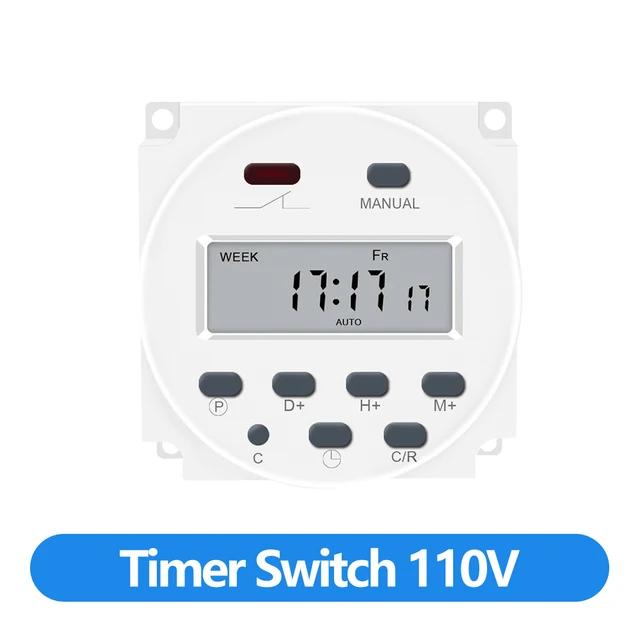 GTHURCS CN101A Temporizador Digital LCD 16A