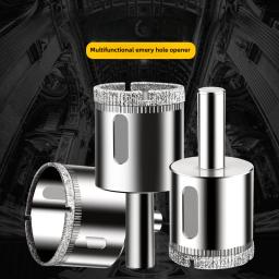 10 pçs 3-50mm diamante buraco viu brocas conjunto para vidro mármore porcelana telha ferramentas de corte brocas conjunto - Image 2