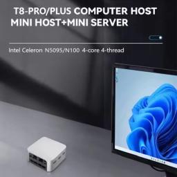 FIREBAT T8 Pro Intel N100 Mini PC Windows 11 16GB DDR5 512GB SSD Dual Gigabit Ethernet Port WIFI5 BT4.2 4K HD PC multifuncional - Image 5
