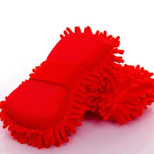 Luvas de Microfibra para Lavagem de Carro Dupla Face Sem Riscos 60g