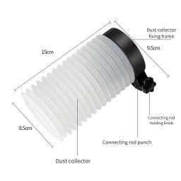 Coletor de Pó para Serra Copo, Copo Extrator de Pó para Furadeira Elétrica, Capa de Silicone para Martelo, Coletor de Pó para Brocas de Impacto - Image 4
