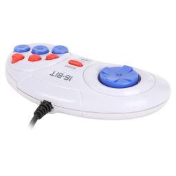 Mini Handheld Game Console com Função, Controlador Ergonômico Gaming, 16Bit, 9 pinos - Image 4