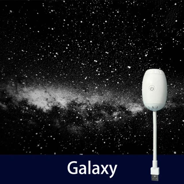 Luminária Noturna LED Céu Estrelado Saturno Projetor USB 2 em 1