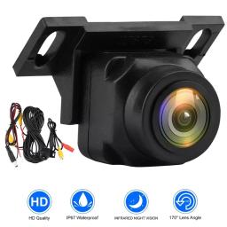 Câmera de visão traseira do carro 1080P 170 °   Grande angular ajustável anti-interferência visão noturna à prova dwaterproof água câmera de backup de estacionamento automático novo - Image 1