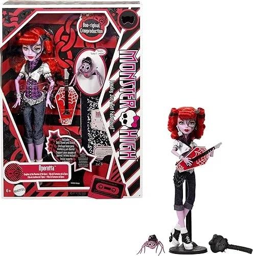 Monster High Boo-Riginal Creeproduction Boneca Meowlody, Purrsephone, Toralei Stripping, Operetta - Conjunto de 4 Bonecas Colecionáveis