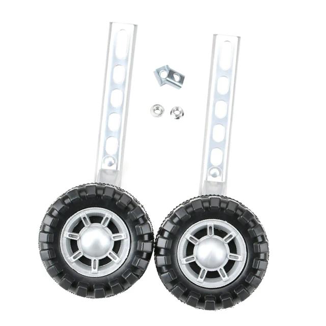 Rodas de treinamento de bicicleta infantil, rodas de 11cm de diâmetro, 12 14 16 18 20 polegadas, bicicletas infantis, rodas traseiras resistentes, rodas auxiliares