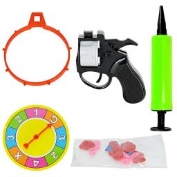 Roleta russa balão novidade engraçado turntable balão conjunto spoof água festa interativa jogos de mesa complicados (cor aleatória) - Image 5