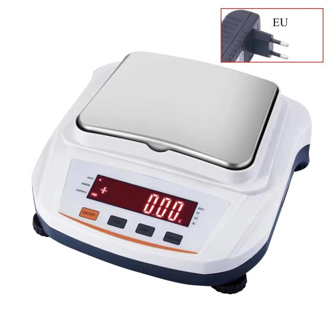 Balança Digital de Precisão 5kg 0.01g com LCD Retroiluminado
