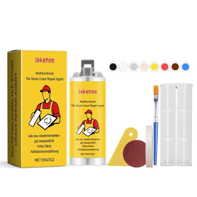 Kit de Reparo Multifuncional para Rachaduras em Pedra e Azulejo 85g