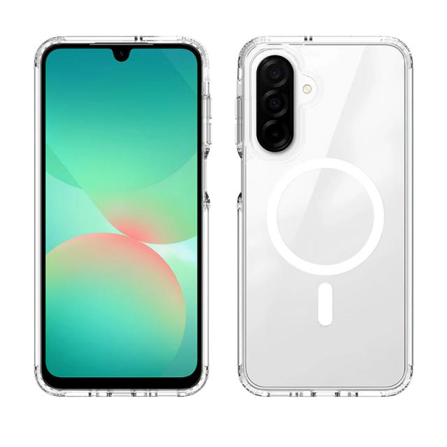 Capa Magnética Magsafe Samsung Galaxy Híbrida Transparente À Prova de Choque