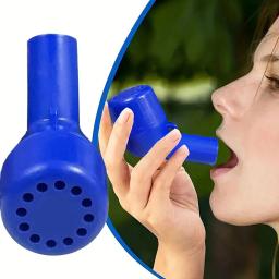 Treinador Respiratório para Alívio de Muco e Pulmões, Ferramenta de Exercício de Respiração para Todas as Faixas Etárias, Atletas e Nadadores - Image 1