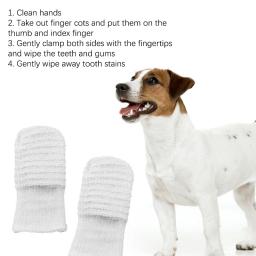 Kit de Limpeza Dental para Cães e Gatos, 6/12 Protetores de Dedo para Escovação de Dois Dedos, Essencial para Remoção de Tártaro e Higiene Oral - Image 5