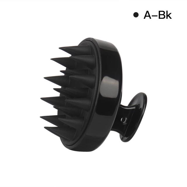 Escova Massageador de Couro Cabeludo Silicone Macio para Crescimento Capilar