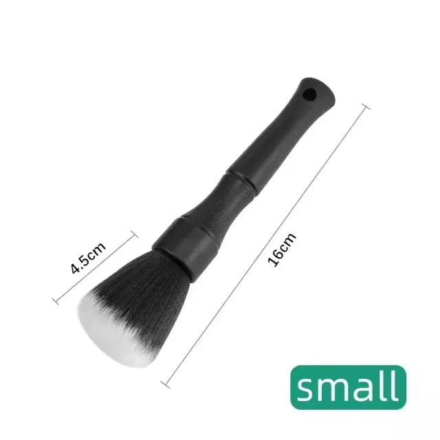 Escova de Detalhamento de Interior de Carro Cerdas Macias 1/2 Peças 16/24CM