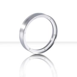 Funil de dosagem de 51/54/58mm com 6 ímãs, anel de dosagem de alumínio para café expresso, adequado para ferramentas de barista portátil de 51/54/58/58.5mm - Image 6